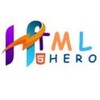 Logo of telegram channel thehtmlhero — HTML-HERO