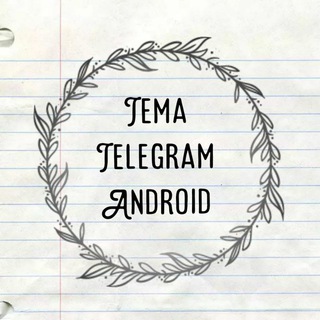 Logo saluran telegram themesandr — Tema Telegram Android