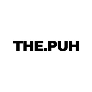 Логотип телеграм канала @thepuhshop — T H E . P U H