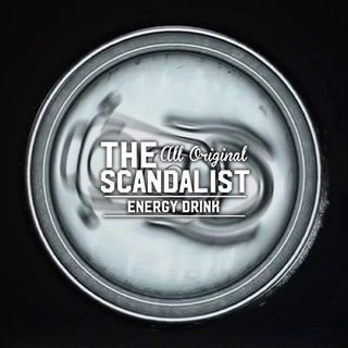 Telegram channel The Scandalist Energy Drink logo