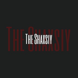 Telegram kanalining logotibi theshaxsiy — The Shaxsiy
