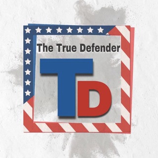 Logo of telegram channel thetruedefender — The True Defender Not