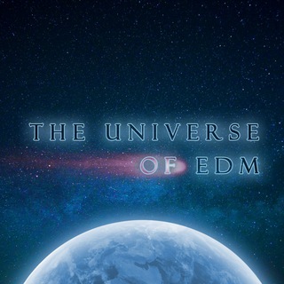 Logo of telegram channel theuniverseofedm — The Universe Of EDM