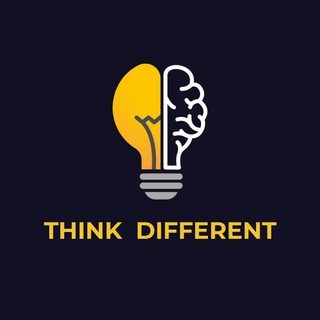 Логотип телеграм канала @thinkdifferntt — THINK DIFFERENT 🧠