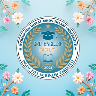 Telegram channel 3rd English faculty logo