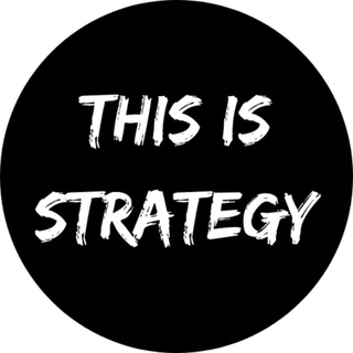 Логотип телеграм канала @this_is_strategy — This is strategy