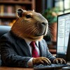 Логотип телеграм канала @this_work — Что-то на офисном