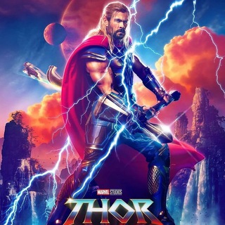 टेलीग्राम चैनल का लोगो thorloveandthunderhindidubbed — Thor: Love and Thunder(2022) Khuda Haafiz 2|shareek 2|Thank you|The Warrior|Gurthunda|Hit|Oh my ghost(OMG)|Shamshera 2022 lates