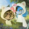 Логотип телеграм канала @three_cripplees — Три калеки с половиной🪼