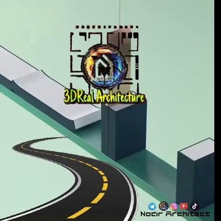 Telegram channel 3D Real Architecture logo