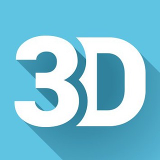 Логотип телеграм канала @threedtoday — 3Dtoday - первый 3D-принтерный!