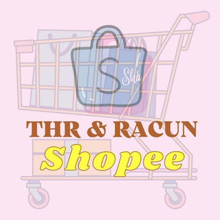 Logo saluran telegram thrshopeepay_disini — THR & RACUN SHOPEE 🛒✨
