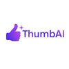 Логотип телеграм канала @thumbonlai — ThumbAI - Thumbnail Generator UpWork / Fiverr / YouTube / Instagram / TikTok