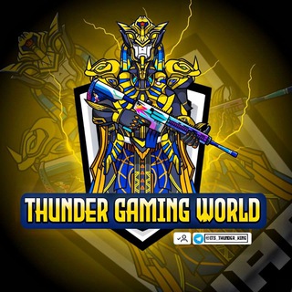 Logo saluran telegram thunder_gaming_world — 👑𝙏𝙃𝙐𝙉𝘿𝙀𝙍 𝙂𝘼𝙈𝙄𝙉𝙂 𝙒𝙊𝙍𝙇𝘿👑