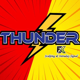 Logo of telegram channel thunderfxscalping — Thunder Fx⚡