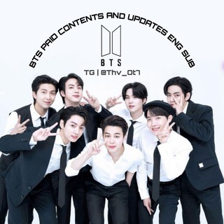 Logo of telegram channel thv_ot7 — BTS PAID CONTENTS AND UPDATES ENG SUB