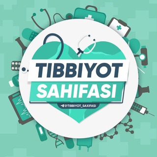 Telegram channel TIBBIYOT SAHIFASI 💊 logo