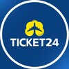Лагатып тэлеграм-канала ticket24u — TICKET 24