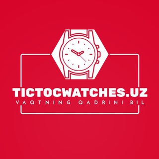 Telegram kanalining logotibi tictocwatches — tictocwatches.uz