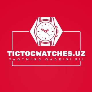 Telegram channel tictocwatches.uz logo
