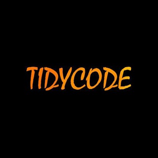 Логотип телеграм канала @tidy_code — TIDYCODE