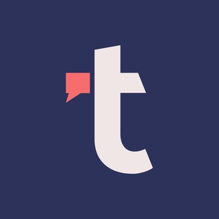 Логотип телеграм канала @tienglish — T-English digest