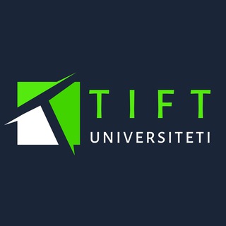 Logo saluran telegram tiftuz_tg — TIFT Universiteti