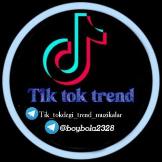 Logo saluran telegram tik_tokdegi_trend_muzikalar — ♪➪𝐓𝐢𝐤 𝐭𝐨𝐤 𝐭𝐫𝐞𝐧𝐝 𝐦𝐮𝐳𝐢𝐤𝐚𝐥𝐚𝐫♫︎