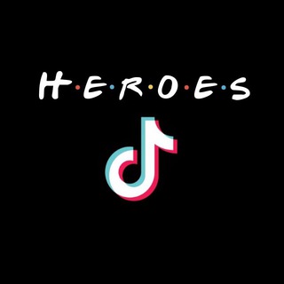 Логотип телеграм канала @tiktok_heroes — TikTok Heroes