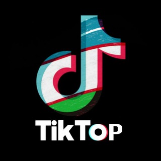 Логотип телеграм канала @tiktopuz — TikTop Uz