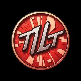 Логотип телеграм канала @tilt_ton — TILT TON