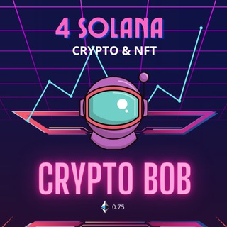 Логотип телеграм -каналу timavtousa — Crypto BOB