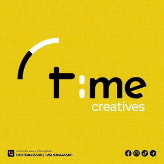 Logo del canale telegramma time_creatives - Time Creatives