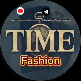 Telegram channel Time fashion logo