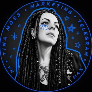 Telegram channel Тина, прокачай logo