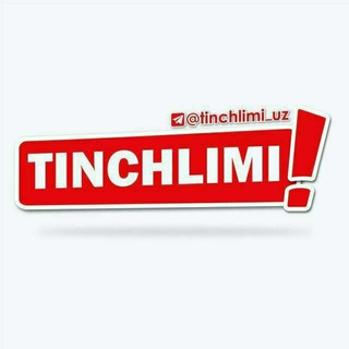 Telegram kanalining logotibi tinchlimi_uz — TINCHLIMI UZ | Расмий канал