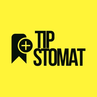 Логотип телеграм канала @tip_stomat — TIP.STOMAT