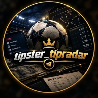 لوگوی کانال تلگرام tipster_tipradar — پیشبینی🔥 𝘁𝗶𝗽𝘀𝘁𝗲𝗿 | 𝘁𝗶𝗽𝗿𝗮𝗱𝗮𝗿