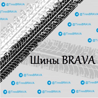 Логотип телеграм канала @tiresbrava — Шины BRAVA. 26rus