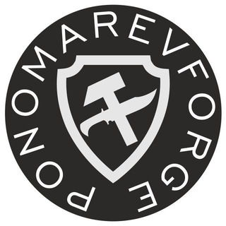 Логотип телеграм канала @titanium_damaskus — Ponomarev Forge