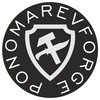 Логотип телеграм канала @titanium_damaskus — Ponomarev Forge