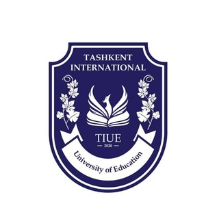 Логотип телеграм канала @tiue_uz — TIUE - Tashkent International University of Education