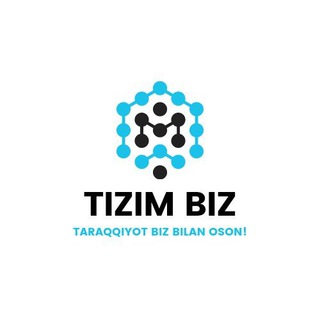 Telegram kanalining logotibi tizim_biz — TIZIM BIZ | TIZIMLI OʻQUV KURS