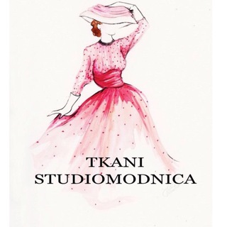 Логотип телеграм канала @tkani_studiomodnica — Tkani_studiomodnica