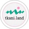 Логотип телеграм канала @tkanilandopt — TKANI LAND 🌿 Ткани оптом