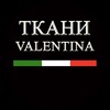 Логотип телеграм канала @tkanivalentina — Ткани VALENTINA