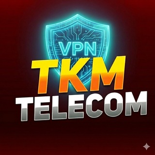 Логотип телеграм канала @tkm_telecom1 — TELECOM VPN