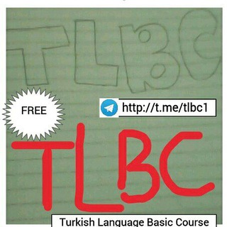Logo of telegram channel tlbc1 — Turkish Language Basic Course (TLBC)