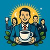 Логотип телеграм канала @tlcoffee — Завтраки Teamlead & Manager . Израиль Тель-авив