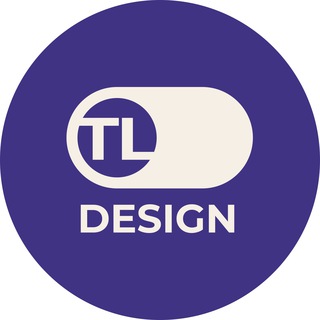 Логотип телеграм канала @tldesign — TL DESIGN